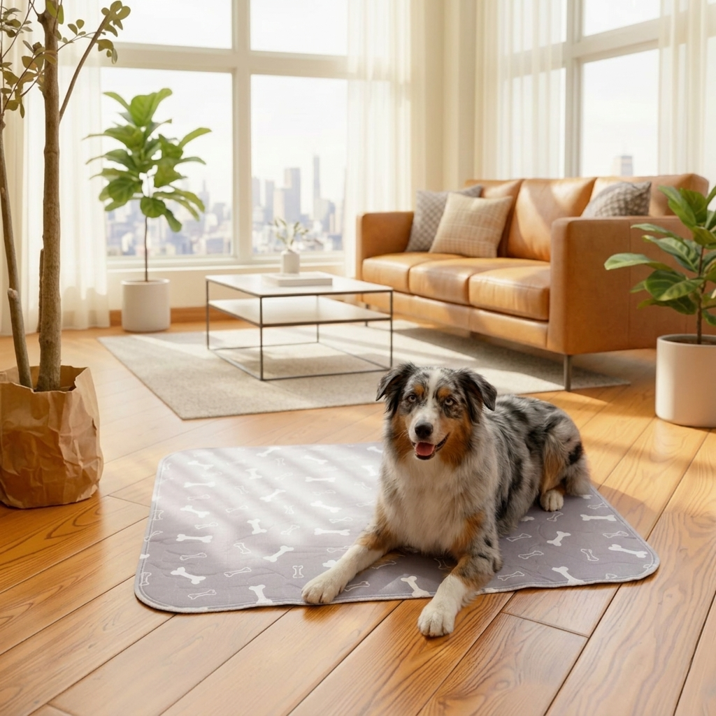 Milo Pad folded, 32 x 36 inches